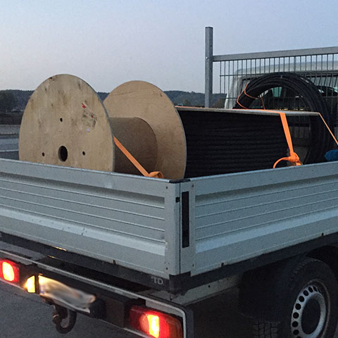 Materialtransport mit T5